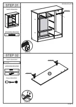 Предварительный просмотр 19 страницы Seconique NEVADA 5 DRAWER LOW WARDROBE Assembly Instructions Manual