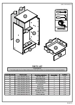 Preview for 2 page of Seconique NEVADA 5 DRAWER NARROW CHEST GREY GLOSS LOEV Assembly Instructions Manual