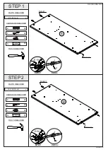 Preview for 4 page of Seconique NEVADA 5 DRAWER NARROW CHEST GREY GLOSS LOEV Assembly Instructions Manual