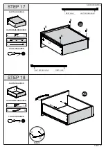 Preview for 12 page of Seconique NEVADA 5 DRAWER NARROW CHEST GREY GLOSS LOEV Assembly Instructions Manual