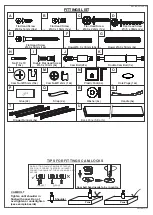 Предварительный просмотр 3 страницы Seconique NEVADA 6 DRAWER CHEST WHITE GLOSS Assembly Instructions Manual