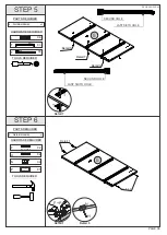 Предварительный просмотр 6 страницы Seconique NEVADA 6 DRAWER CHEST WHITE GLOSS Assembly Instructions Manual