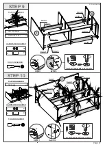 Предварительный просмотр 8 страницы Seconique NEVADA 6 DRAWER CHEST WHITE GLOSS Assembly Instructions Manual