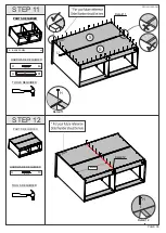 Предварительный просмотр 9 страницы Seconique NEVADA 6 DRAWER CHEST WHITE GLOSS Assembly Instructions Manual