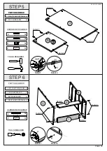 Предварительный просмотр 6 страницы Seconique NEVADA DRESSING TABLE SET GREY GLOSS LOEV Assembly Instructions Manual