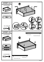 Предварительный просмотр 11 страницы Seconique NEVADA DRESSING TABLE SET GREY GLOSS LOEV Assembly Instructions Manual