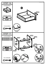 Предварительный просмотр 12 страницы Seconique NEVADA DRESSING TABLE SET GREY GLOSS LOEV Assembly Instructions Manual