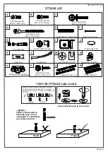 Предварительный просмотр 3 страницы Seconique NEVADA SLIDING DOOR BEDSIDE Assembly Instructions Manual