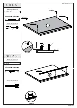 Предварительный просмотр 6 страницы Seconique NEVADA SLIDING DOOR BEDSIDE Assembly Instructions Manual