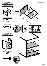 Предварительный просмотр 8 страницы Seconique NEVADA SLIDING DOOR BEDSIDE Assembly Instructions Manual