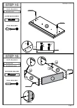 Предварительный просмотр 11 страницы Seconique NEVADA SLIDING DOOR BEDSIDE Assembly Instructions Manual