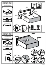 Предварительный просмотр 12 страницы Seconique NEVADA SLIDING DOOR BEDSIDE Assembly Instructions Manual