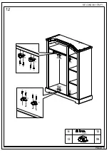 Предварительный просмотр 8 страницы Seconique NORDIC 3 DOOR 3 DRAWER WARDROBE Assembly Instructions Manual