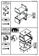 Предварительный просмотр 8 страницы Seconique NORDIC 3 DRAWER BEDSIDE Assembly Instructions Manual