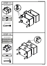 Предварительный просмотр 9 страницы Seconique NORDIC 3 DRAWER BEDSIDE Assembly Instructions Manual