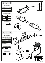 Предварительный просмотр 10 страницы Seconique NORDIC 3 DRAWER BEDSIDE Assembly Instructions Manual