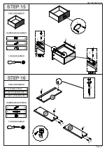 Предварительный просмотр 11 страницы Seconique NORDIC 3 DRAWER BEDSIDE Assembly Instructions Manual