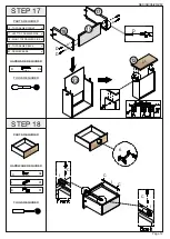 Предварительный просмотр 12 страницы Seconique NORDIC 3 DRAWER BEDSIDE Assembly Instructions Manual