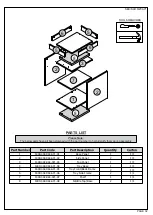 Предварительный просмотр 2 страницы Seconique OAK EFFECT NAPLES STORAGE SIDE TABLE Assembly Instructions Manual