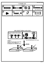 Предварительный просмотр 3 страницы Seconique OAK EFFECT NAPLES STORAGE SIDE TABLE Assembly Instructions Manual