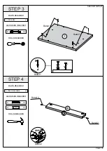 Предварительный просмотр 5 страницы Seconique OAK EFFECT NAPLES STORAGE SIDE TABLE Assembly Instructions Manual