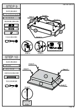 Предварительный просмотр 8 страницы Seconique OAK EFFECT NAPLES STORAGE SIDE TABLE Assembly Instructions Manual