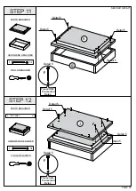 Предварительный просмотр 9 страницы Seconique OAK EFFECT NAPLES STORAGE SIDE TABLE Assembly Instructions Manual