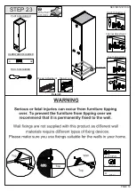 Предварительный просмотр 16 страницы Seconique OYSTER GLOSS/LOEV Assembly Instructions Manual