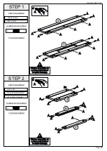 Предварительный просмотр 4 страницы Seconique PANAMA 1 DRAWER COFFEE TABLE Assembly Instructions Manual