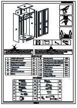 Preview for 2 page of Seconique Panama 100-101-039 Assembly Instructions Manual