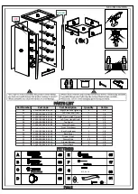 Preview for 2 page of Seconique Panama 100-102-044 Assembly Instructions