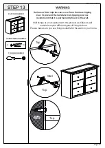 Предварительный просмотр 10 страницы Seconique Panama 100-102-045 Assembly Instructions Manual