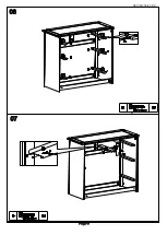 Предварительный просмотр 5 страницы Seconique Panama 2+2 Drawer Chest Assembly Instructions Manual