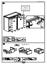 Предварительный просмотр 6 страницы Seconique Panama 2+2 Drawer Chest Assembly Instructions Manual