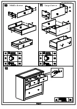 Предварительный просмотр 7 страницы Seconique Panama 2+2 Drawer Chest Assembly Instructions Manual