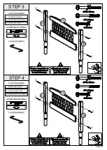 Предварительный просмотр 5 страницы Seconique PANAMA 3' BUNK BED Assembly Instructions Manual