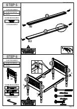 Предварительный просмотр 6 страницы Seconique PANAMA 3' BUNK BED Assembly Instructions Manual