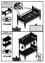 Предварительный просмотр 9 страницы Seconique PANAMA 3' BUNK BED Assembly Instructions Manual