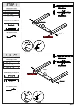 Предварительный просмотр 3 страницы Seconique PANAMA 400-401-066 Assembly Instructions Manual