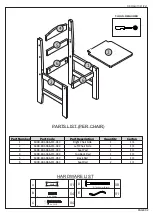 Предварительный просмотр 6 страницы Seconique PANAMA 400-401-066 Assembly Instructions Manual