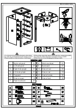 Предварительный просмотр 2 страницы Seconique Panama 5 Drawer Narrow Chest Assembly Instructions