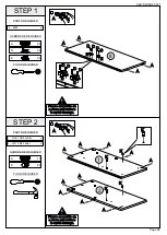 Preview for 4 page of Seconique Panama Console Table Assembly Instructions Manual