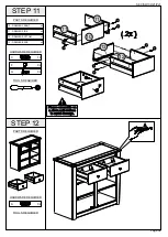 Preview for 9 page of Seconique Panama Console Table Assembly Instructions Manual