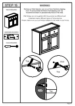 Preview for 11 page of Seconique Panama Console Table Assembly Instructions Manual