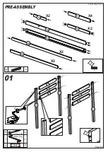 Предварительный просмотр 3 страницы Seconique PANAMA MID SLEEPER Assembly Instructions Manual