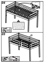 Предварительный просмотр 5 страницы Seconique PANAMA MID SLEEPER Assembly Instructions Manual