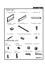 Предварительный просмотр 3 страницы Seconique PRADO BED 4 6 Assembly Instruction