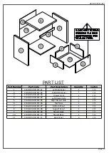 Предварительный просмотр 2 страницы Seconique SEVILLE 1 DRAWER BEDSIDE Assembly Instructions Manual