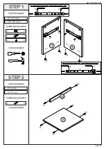 Предварительный просмотр 4 страницы Seconique SEVILLE 1 DRAWER BEDSIDE Assembly Instructions Manual