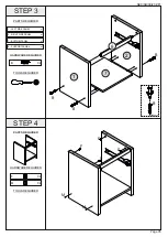 Предварительный просмотр 5 страницы Seconique SEVILLE 1 DRAWER BEDSIDE Assembly Instructions Manual